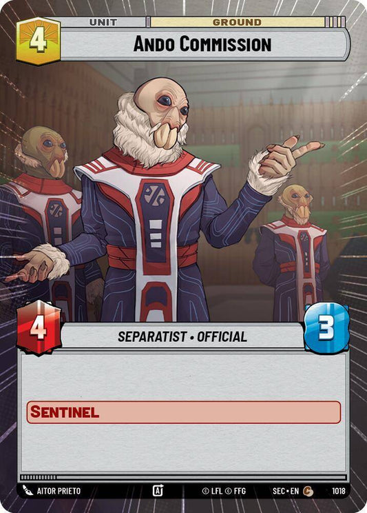 【SEC1018/EN】Ando Commission (Hyperspace/Foil)