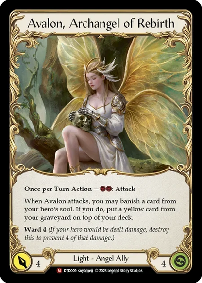 【DTD009/EN】Figment of Rebirth|Avalon, Archangel of Rebirth