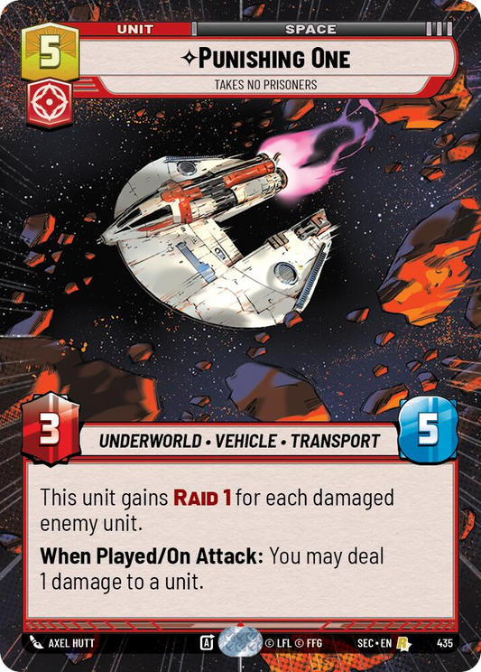 【SEC0435/EN】Punishing One - Takes No Prisoners (Hyperspace)