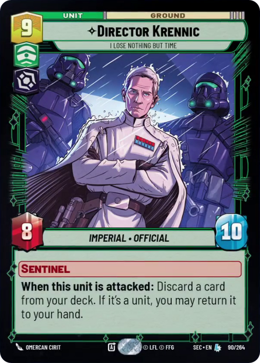 【SEC0090/EN】Director Krennic - I Lose Nothing But Time