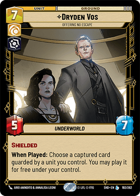 【傷あり特価】【SHD192/EN】Dryden Vos - Offering No Escape