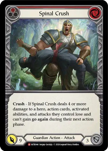【U-WTR044/EN】Spinal Crush
