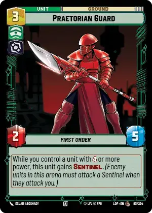 【LOF085/EN】Praetorian Guard