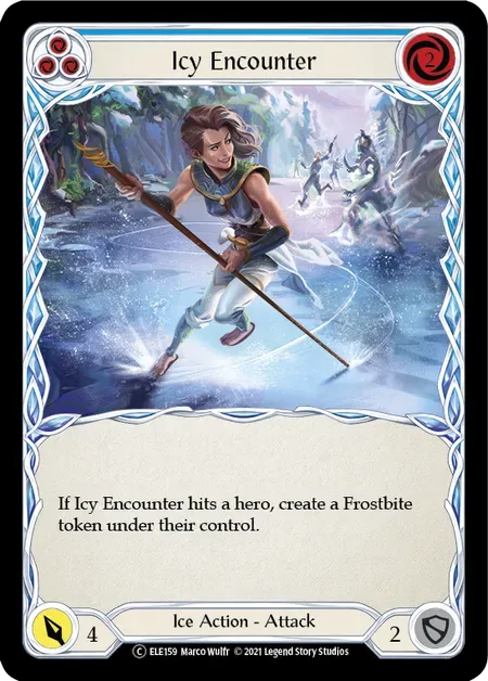 【U-ELE159/EN】Icy Encounter[Blue]