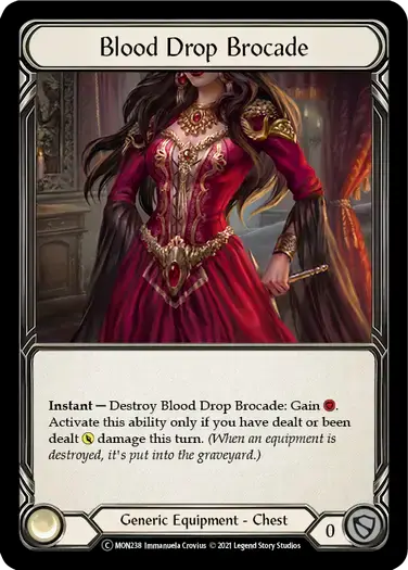 【U-MON238/EN】Blood Drop Brocade