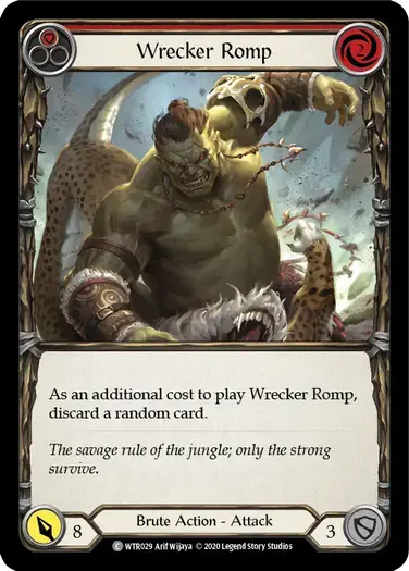 【U-WTR029/EN/RF】Wrecker Romp[Red]