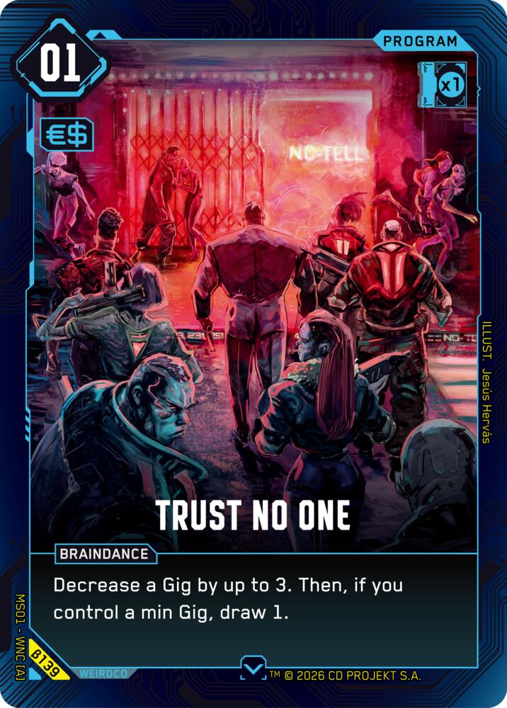 【WNCBβ139/EN】Trust No One