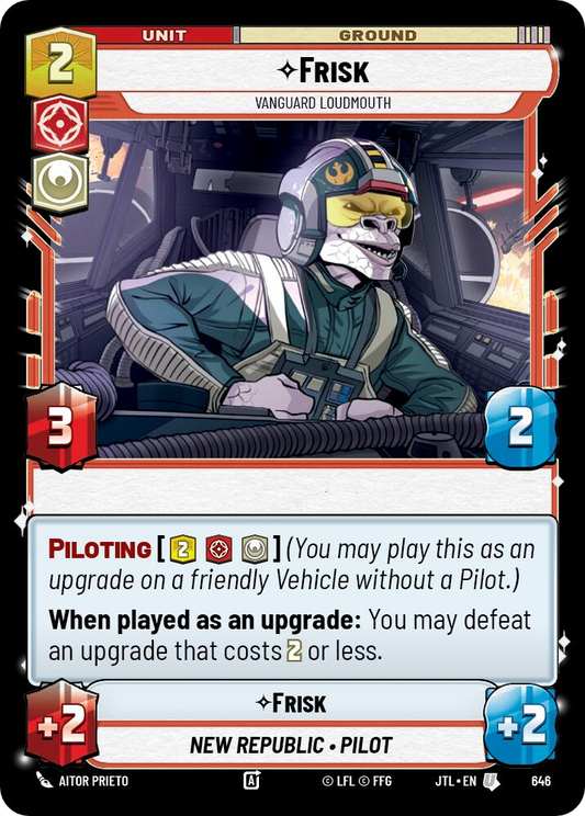 【JTL646/EN】Frisk - Vanguard Loudmouth(Foil)