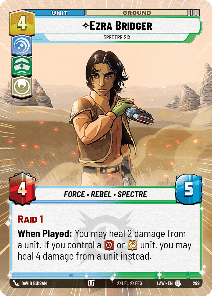 【LAW299/EN】Ezra Bridger - Spectre Six (Hyperspace)