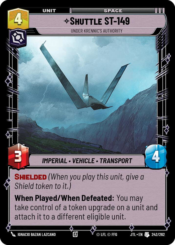 【JTL242/EN】Shuttle ST-149 - Under Krennic's Authority