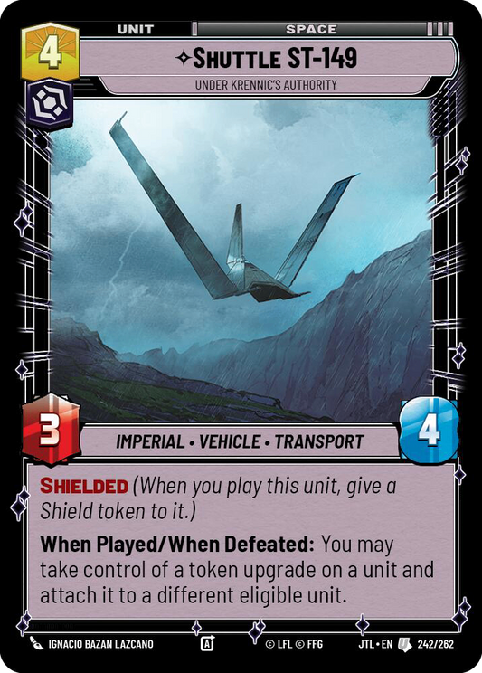 【JTL242/EN】Shuttle ST-149 - Under Krennic's Authority