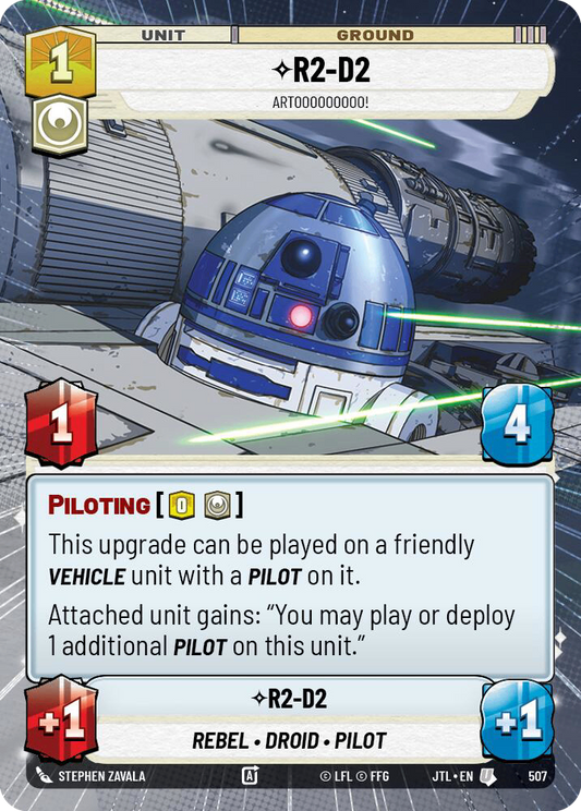 【JTL507/EN】R2-D2 - Artooooooooo! (Hyperspace)