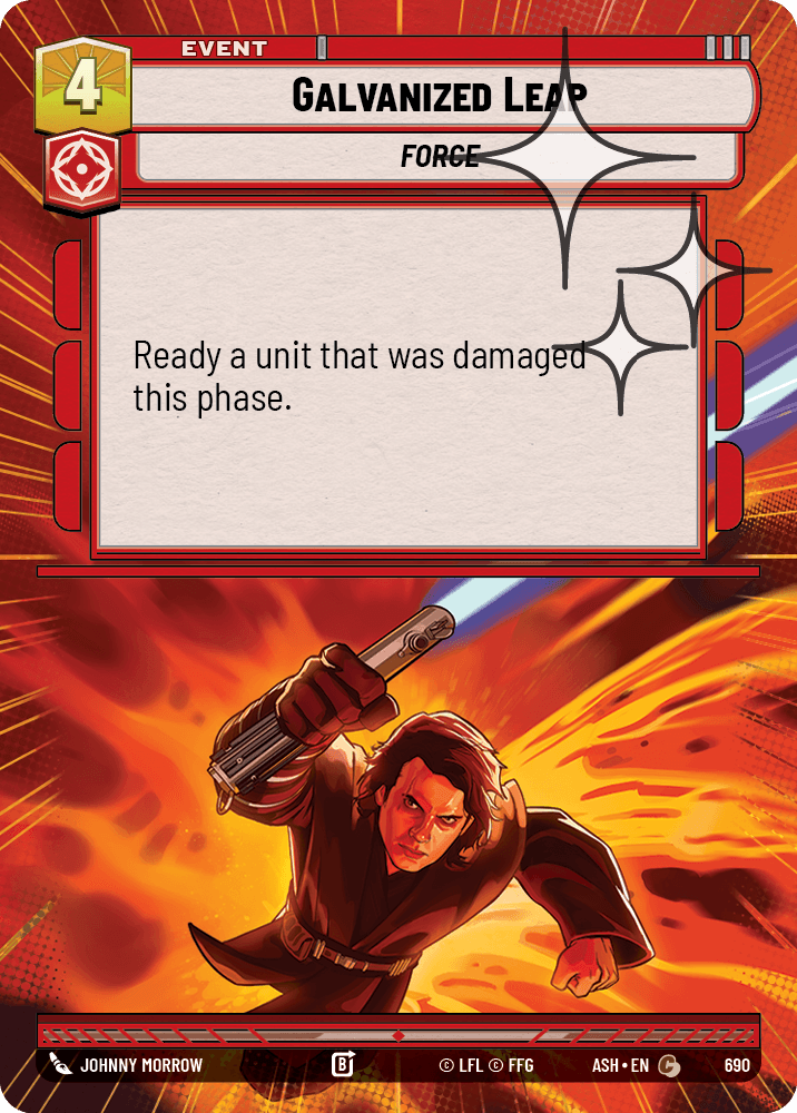 【ASH690/EN】Galvanized Leap (Hyperspace/Foil)