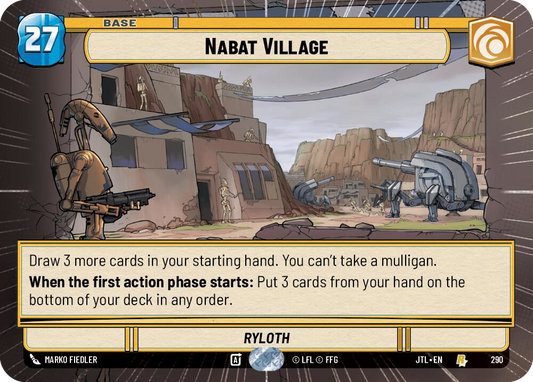 【JTL764/EN】Nabat Village(HYPERSPACE/FOIL)