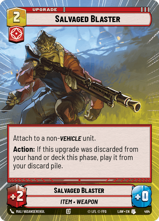 【LAW464/EN】Salvaged Blaster (Hyperspace)