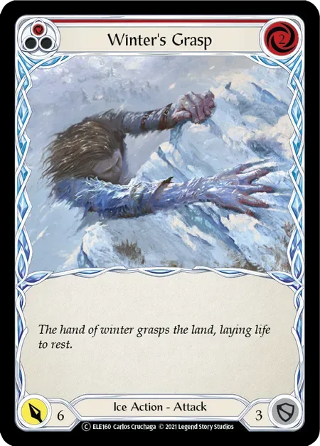 【U-ELE160/EN】Winter's Grasp[Red]