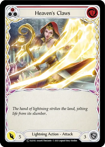 【U-ELE192/EN】Heaven's Claws[Red]