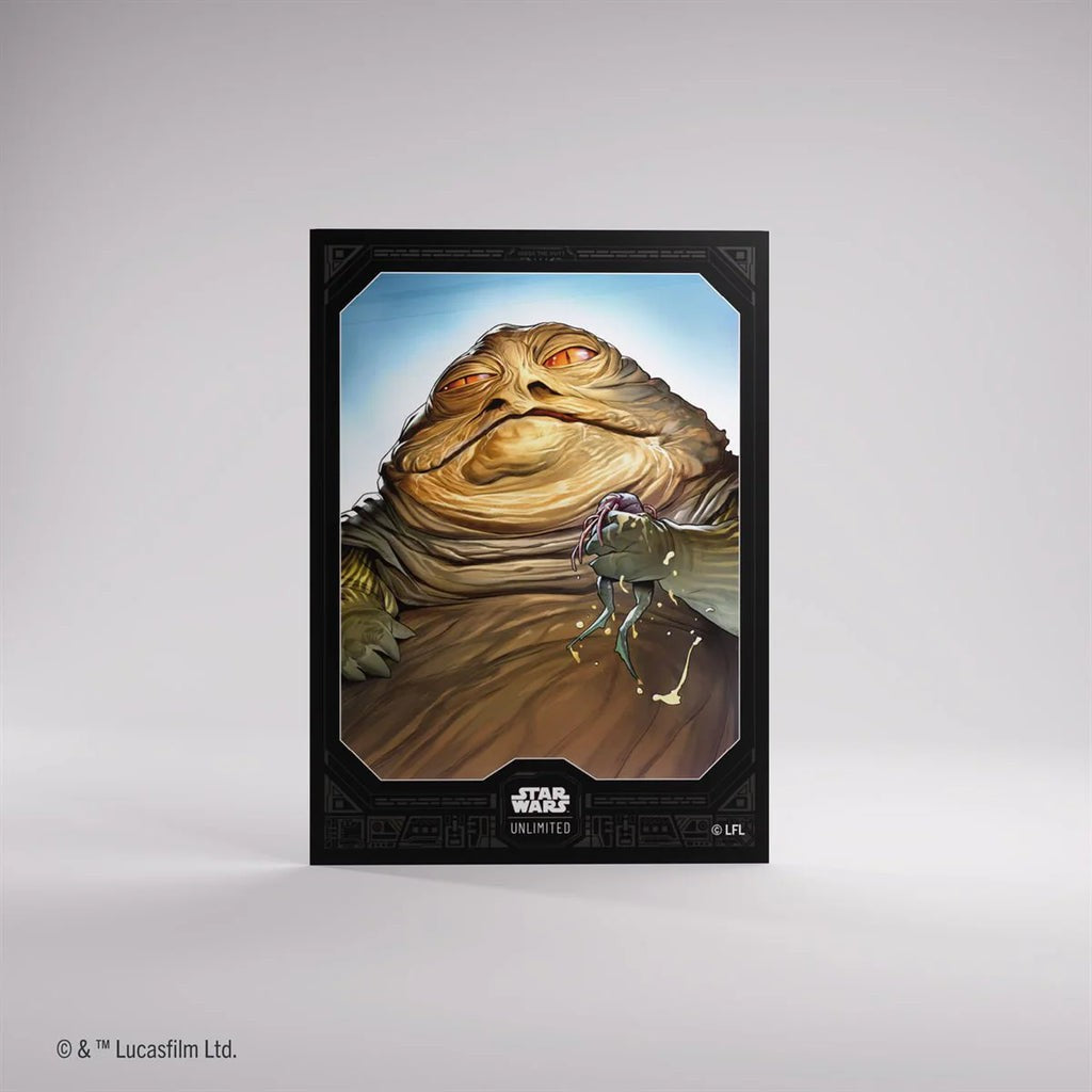 【GAMEGENIC】SWU ART SLEEVES - Jabba The Hutt※配送方法はゆうパックをご選択ください