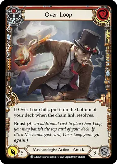 【U-ARC020/EN】Over Loop[Red]