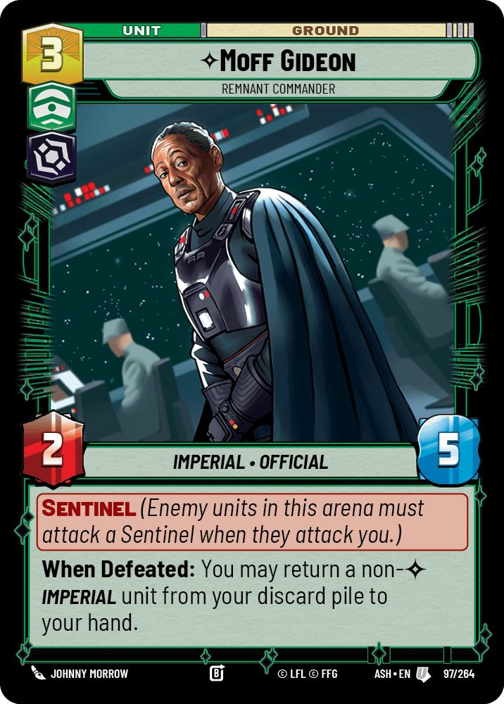 【ASH097/EN】Moff Gideon - Remnant Commander