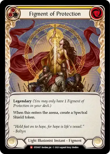 【DTD007/EN】Figment of Protection|Aegis, Archangel of Protection