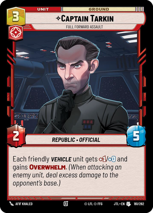 【JTL161/EN】Captain Tarkin - Full Forward Assault