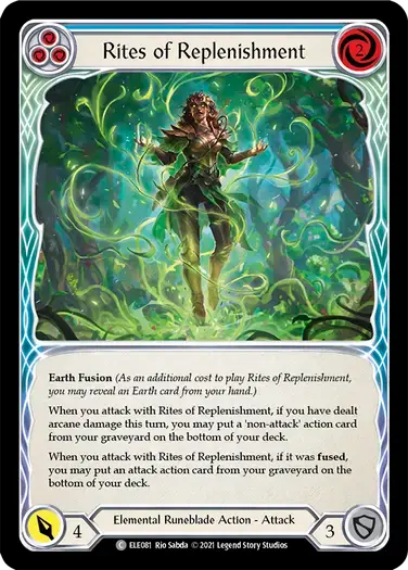【ELE081/EN/RF】Rites of Replenishment[Blue]