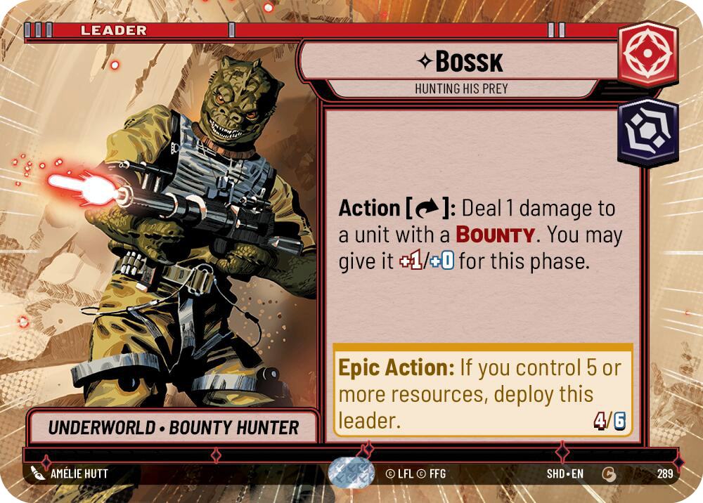 【SHD289/EN】Bossk - Hunting His Prey (HYPERSPACE)