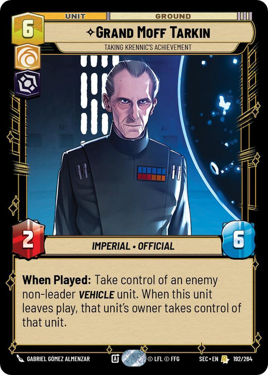 【SEC0192/EN】Grand Moff Tarkin - Taking Krennic's Achievement