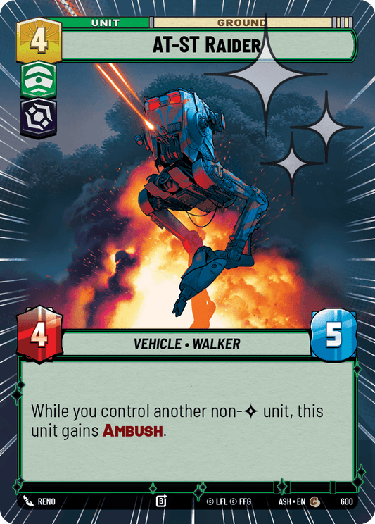【ASH600/EN】AT-ST Raider (Hyperspace/Foil)
