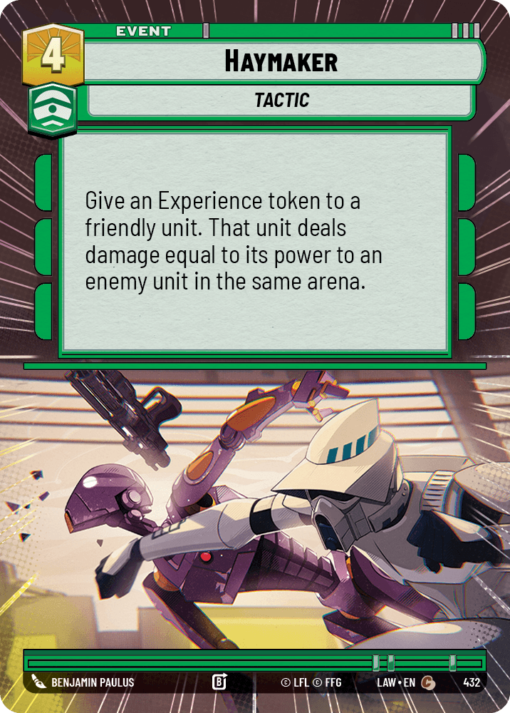 【LAW432/EN】Haymaker (Hyperspace)
