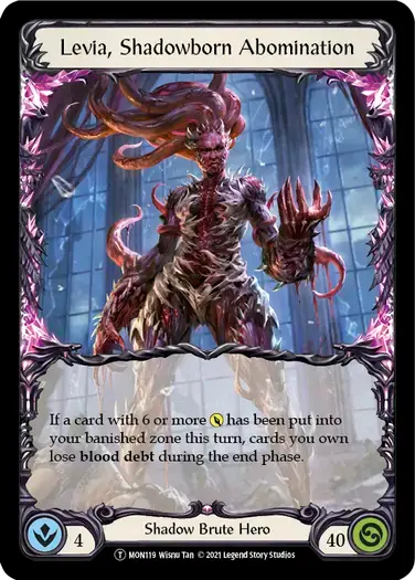 【U-MON119/EN】Levia, Shadowborn Abomination