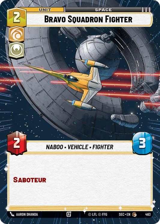 【SEC0463/EN】Bravo Squadron Fighter (Hyperspace)