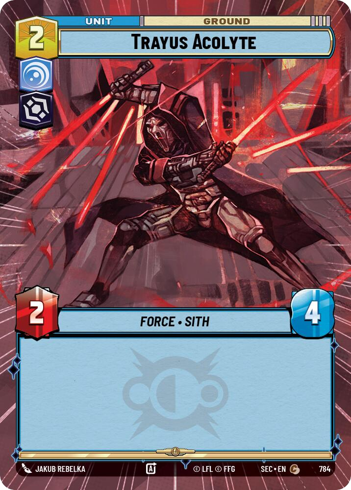【SEC0784/EN】Trayus Acolyte (Hyperspace/Foil)