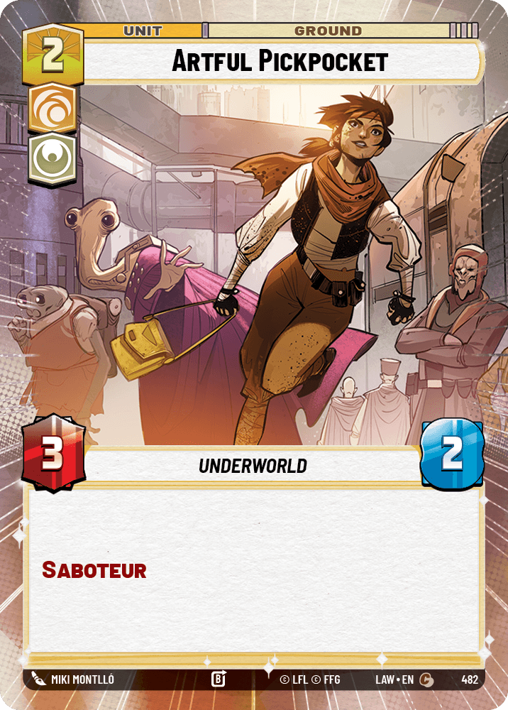 【LAW482/EN】Artful Pickpocket (Hyperspace)