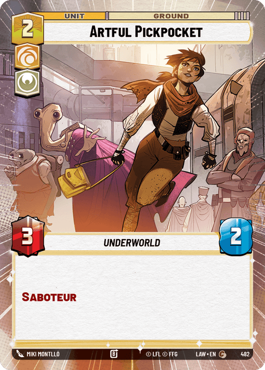 【LAW482/EN】Artful Pickpocket (Hyperspace)