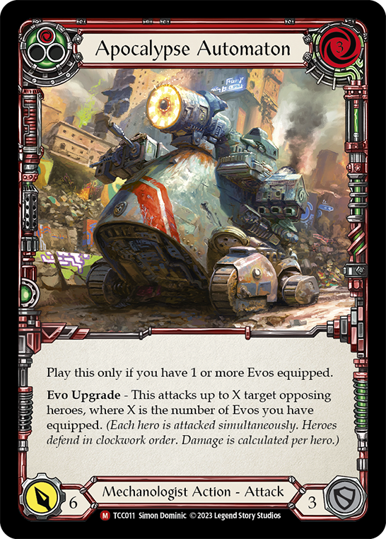 【TCC011/EN】Apocalypse Automaton