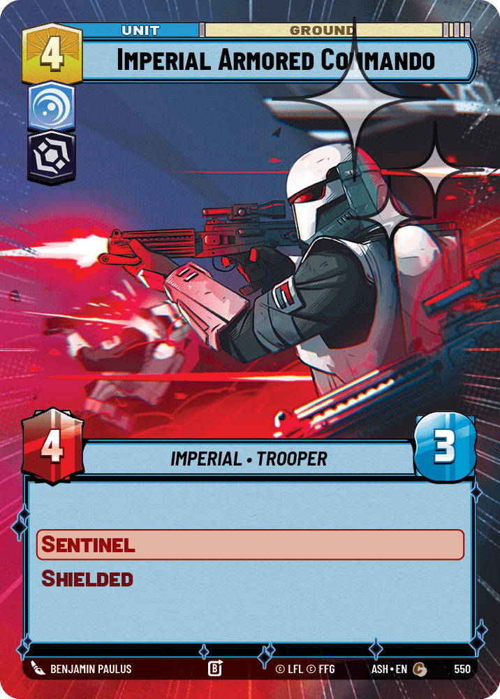 【ASH550/EN】Imperial Armored Commando (Hyperspace/Foil)