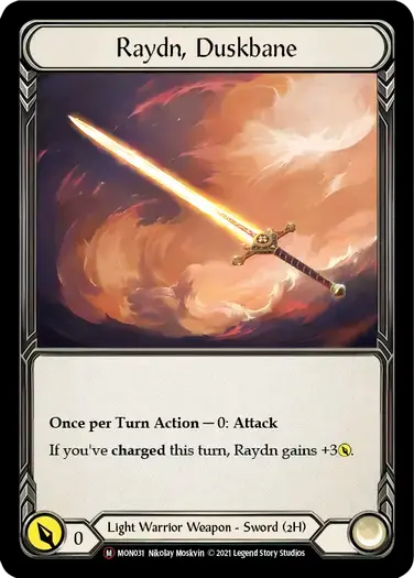 【U-MON031/EN】Raydn, Duskbane