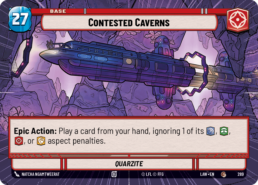 【LAW289/EN】Contested Caverns (Hyperspace)