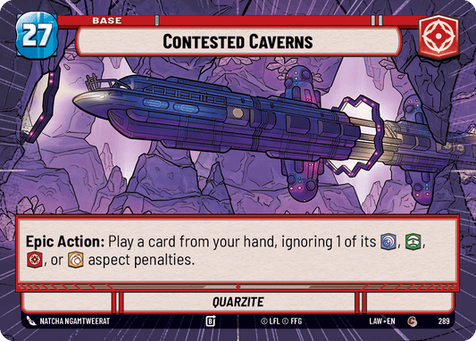【LAW289/EN】Contested Caverns (Hyperspace)