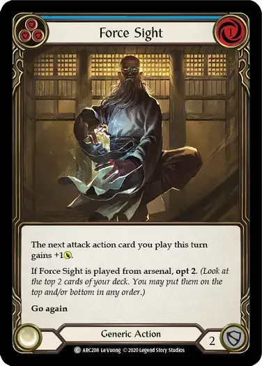 【U-ARC208/EN】Force Sight[Blue]