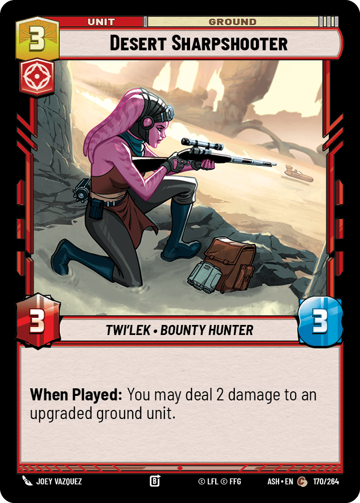 【ASH170/EN】Desert Sharpshooter