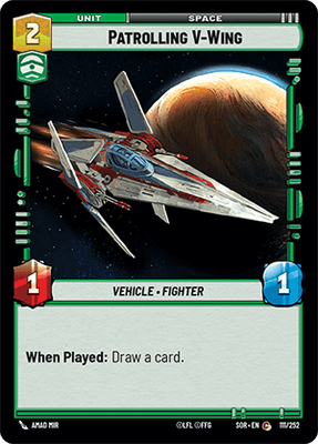 【SOR111/EN】Patrolling V-Wing