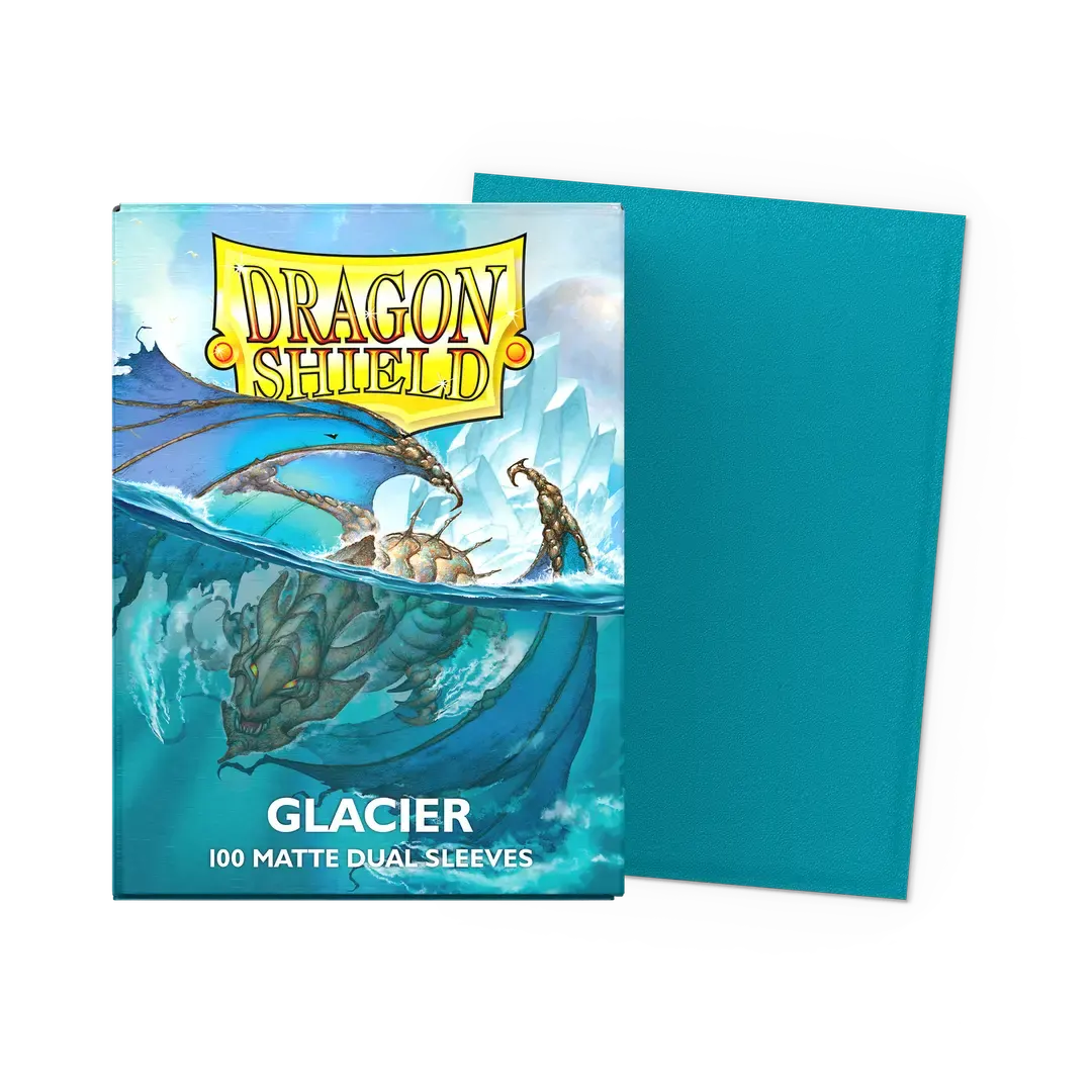 【Dragon Shield】Matte Dual - Glacier(スタンダードサイズ/100枚入り)※配送方法はゆうパックをご選択ください