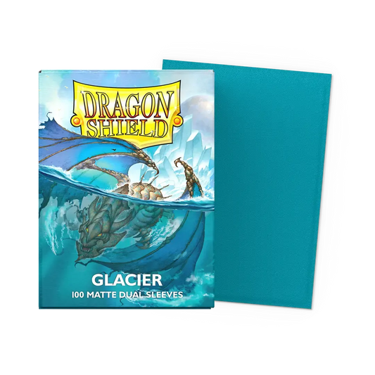 【Dragon Shield】Matte Dual - Glacier(スタンダードサイズ/100枚入り)※配送方法はゆうパックをご選択ください