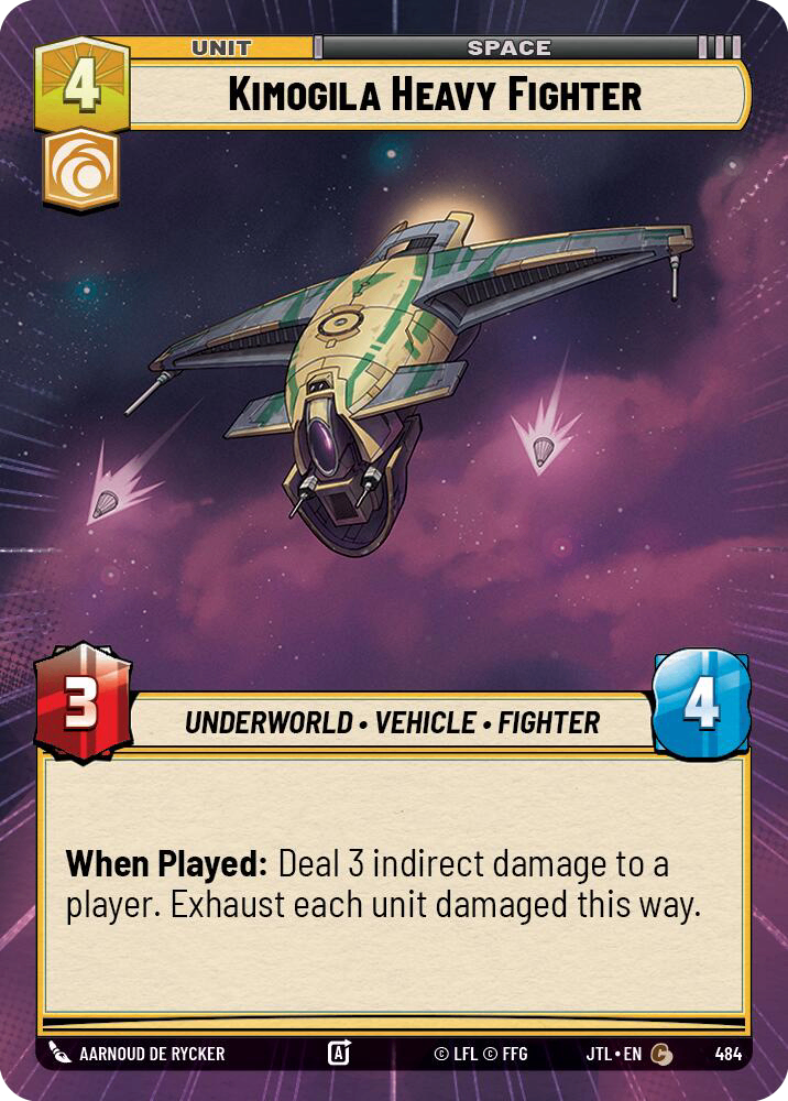 【JTL956/EN】Kimogila Heavy Fighter (HYPERSPACE/FOIL)