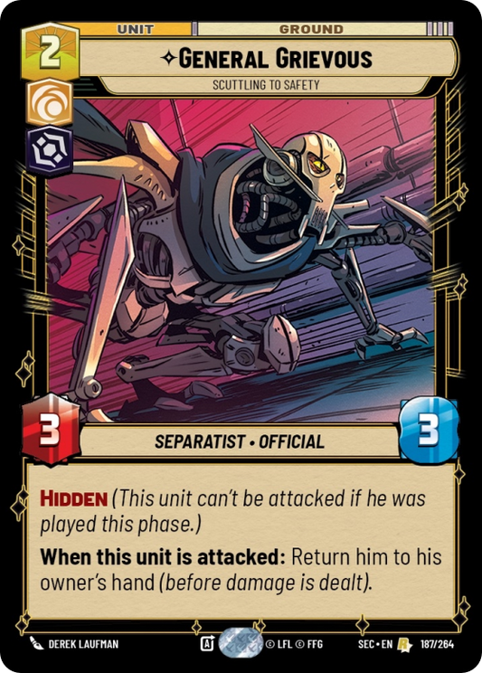 【SEC0187/EN】General Grievous - Scuttling to Safety