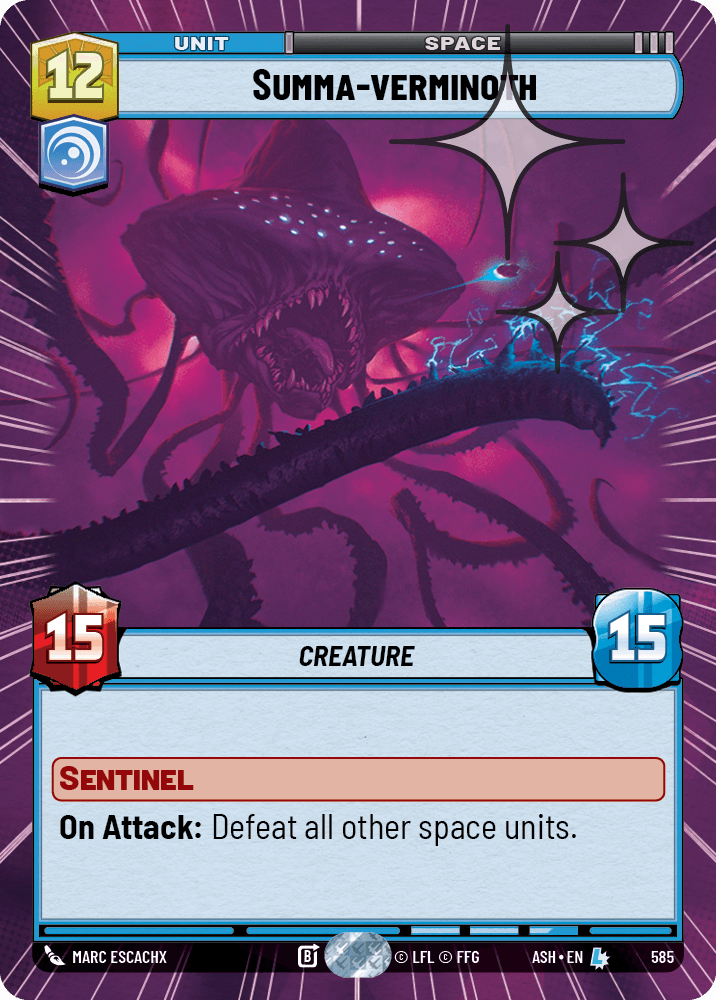 【ASH585/EN】Summa-verminoth (Hyperspace/Foil)