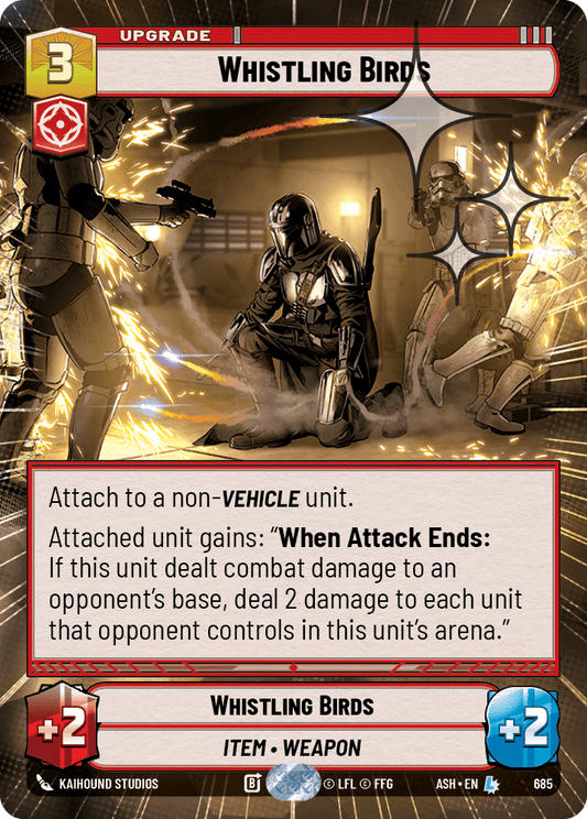 【ASH685/EN】Whistling Birds (Hyperspace/Foil)